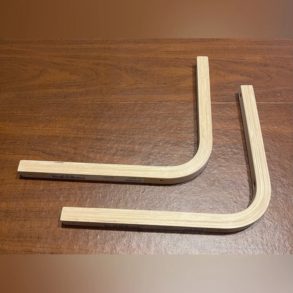 IKEA SIGFRID Wooden Shelf Brackets